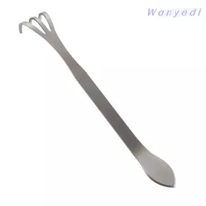 Dụng cụ trồng cây làm vườn WANYEDI, Dụng cụ trồng cây 3 cánh bằng thép không gỉ, Dụng cụ trồng cây cảnh bạc nhẹ gọn bền bỉ