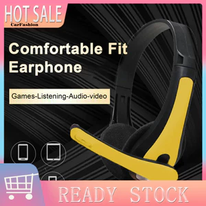 < CarFashion > Tai nghe có dây Usb bằng giọng nói có Mic khử tiếng ồn cho cuộc gọi Pc Trường học văn phòng và chơi game – Thiết kế thoải mái cho người dùng Đông Nam Tai nghe micrô chống ồn