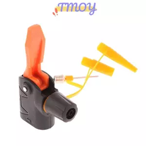 TMOY 1Pc Xe Đạp Bơm Vòi Phun Adapter TPU Cho Máy Bơm Bơm Bơm Hơi Xe Đạp Bóng Ống Adapter Hai Đầu Bơm Phần Phụ Kiện TMOY