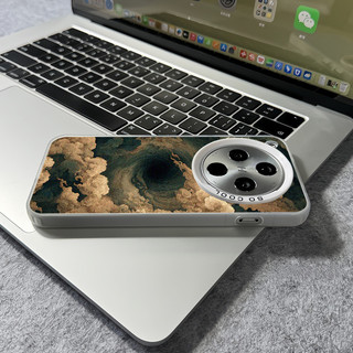 Dành cho Oppo Find X9 Pro X8 Pro X7 Ultra Reno 15 Pro 15F 14F 13F A6T Pro “Lucky Cloud ” Vỏ điện thoại cứng mờ siêu nhỏ / Vỏ Oppo chống sốc viền mềm