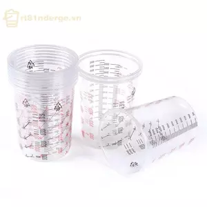 GE 10 Chiếc 600ml Nhựa Sơn Trộn Cốc Trộn Sơn Trộn Hiệu Chuẩn Cốc VN