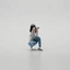 Cô Gái Thu Nhỏ Với Máy Ảnh Sưu Tập Cô Gái Crouching Hình Nhựa Hình Lắp Ráp Trang Trí Mô Hình Trang Trí
