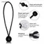 Ziyulinyuk 10 Chiếc Bungee Bóng Bạt Vải Bạt Cột Cờ Dây Kết Thúc Dây Đàn Hồi Ren Cố Định Thuyền Cực Cắm Trại Lều Phụ Kiện VN