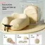 HFSHY Memory Foam Hình Chữ U Du Lịch Ne Gối 1 / 2 Chiếc Mềm Di Động Hỗ Trợ Đệm Cho Người Lớn Du Lịch Văn Phòng Ngủ VN