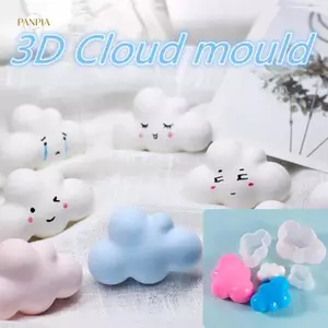 PNPIA- Khuôn Silicon Hình Đám Mây Dễ Thương DIY Xà Phòng Nến Thủ Công Trang Sức Làm Khuôn