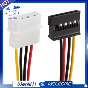 Cáp chuyển đổi chuyển đổi SATA Power Female sang Male, 6 Inch