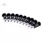 10 Cái 775 CPU Tản Nhiệt Gắn pin Nhựa Đẩy Vít Làm Mát Quạt Gắn Kẹp mới