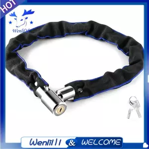 Cho Xe Đạp Dây Xích Khóa Hạng Nặng Chống Trộm Dây Xích Thép Cho Xe Đạp Điện Xe Máy Xe Tay Ga Cổng An Ninh Ngoài Trời