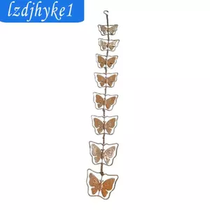 Mưa Gutter Dây Xích Sắt Cốc Đổ Nước Chuông Trang Trí Nhà Thu Cho Sân Vườn Mái hiên