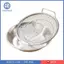 Khay lưới thép không gỉ Tay cầm bên giỏ thoát nước lưới 18CM