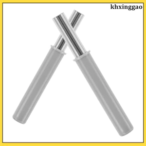 2 Chiếc Sửa Chữa Thùng Rác Phụ Kiện Giảm Chấn Yên Tĩnh Nhà Lon 7.60X1.1X1.1CM Bạc khxinggao