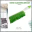Khăn trải giường Bàn chải làm sạch mảnh vụn Lông mềm Quần áo để bàn Sofa Duster Hạt nhỏ Tẩy lông (Xanh lá cây)