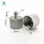 6 Chiếc 5 / 8 Inch Nữ Đến 1 / 4 Inch Nam Ren Vít Micro Adapter Cho Mic Micro Đứng Kẹp (Bạc)