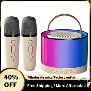 Máy Karaoke Mini 2 Micro Không Dây, Loa Bluetooth Di Động