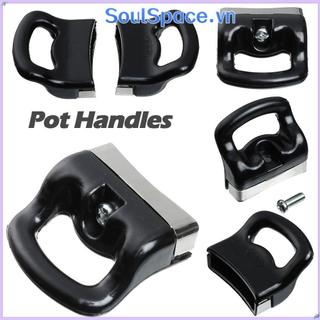 SOULSPACE 2 Chiếc Nồi Tay Cầm Nồi Nước Thay Thế Nồi Hấp Nhà Bếp Tay Cầm Một Lỗ Cầm