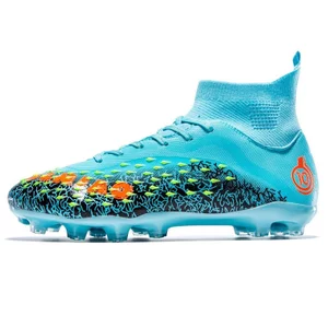 Bóng Đá Cleats Giày Bóng Đá Cao Cấp Dài Studs Turf Studs Plus Kích Thước Giày Bóng Đá FG TF EJNP