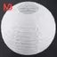 Đèn lồng / đèn giấy trắng Trung Quốc / Nhật Bản Đường kính 8 "