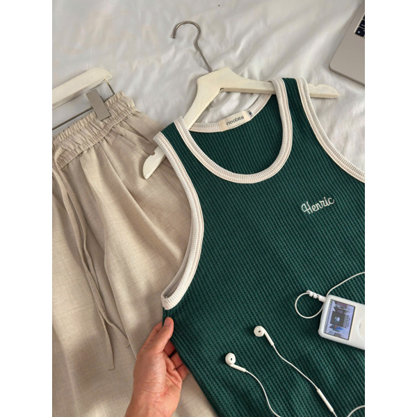 NOOBITA - Áo thun tanktop dệt tổ ong 8617 | BigBuy360 - bigbuy360.vn
