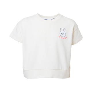 Áo Thun Tay Ngắn Bé Gái Skechers Comfort Athletic Short Sleeve Tee-SL424G662-OW02 Online Sale