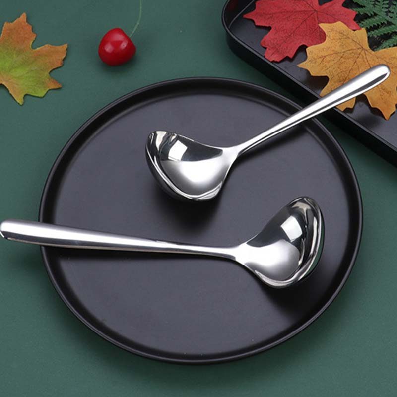 Muỗng Lẩu dày gia dụng bằng thép không gỉ Muỗng phong cách Nhật Bản