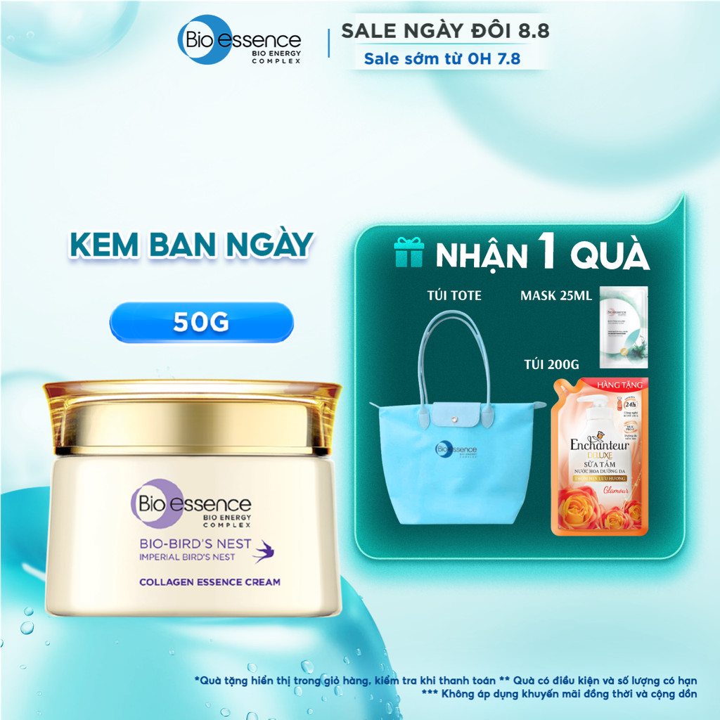 Kem Dưỡng Bio-essence Dưỡng Da Tươi Sáng Căng Mọng 50g