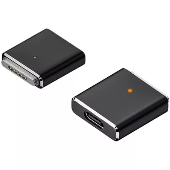 Bộ chuyển đổi sạc USB C sang từ tính 3, Bộ chuyển đổi sạc nhanh PD 100W Type C sang từ tính 3 tương thích với MacBook Pro 2024 M3 Pro & Amp; Max, MacBook Air 2022 M2, MacBook Pro