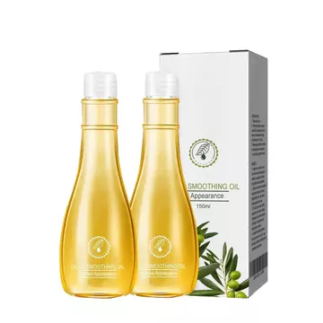 Dầu làm dịu ô liu, ngăn ngừa vết rạn da, dầu Massage ô liu, giúp cải thiện làn da khô ngay cả tông màu da, cải thiện kết cấu da, làm săn chắc da mịn màng (Gói 2 miếng) I5CF