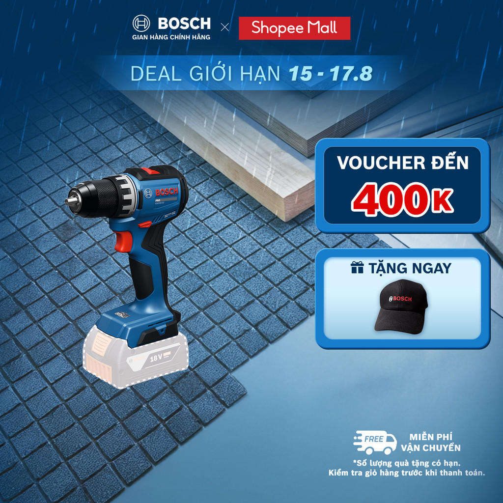 Máy khoan vặn vít Bosch GSR 18V-52