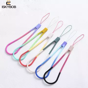 FUJIOU Dây Đeo Điện Thoại Di Động Silicon Cho Vỏ Điện Thoại Di Động Dây Điện Thoại Di Động Phụ Kiện Điện Thoại Treo Trang Trí Mặt Dây Chuyền Dây Treo Điện Thoại