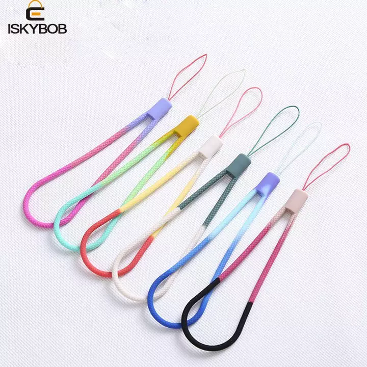 FUJIOU Dây Đeo Điện Thoại Di Động Silicon Cho Vỏ Điện Thoại Di Động Dây Điện Thoại Di Động Phụ Kiện Điện Thoại Treo Trang Trí Mặt Dây Chuyền Dây Treo Điện Thoại
