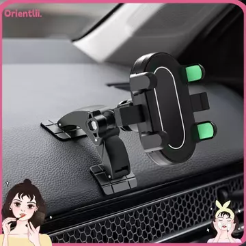 Giá đỡ đầu bi ORIENTTK, Giá đỡ điện thoại xoay 360 độ 17mm, Giá đỡ điện thoại tự dính đa năng có thể điều chỉnh Đế dính kép Giá đỡ điện thoại di động Giá đỡ bảng điều khiển ô tô