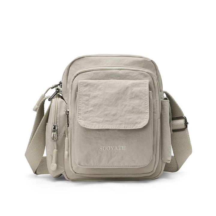 Women's Nylon Handbag – Water-Resistant, Mini – 6