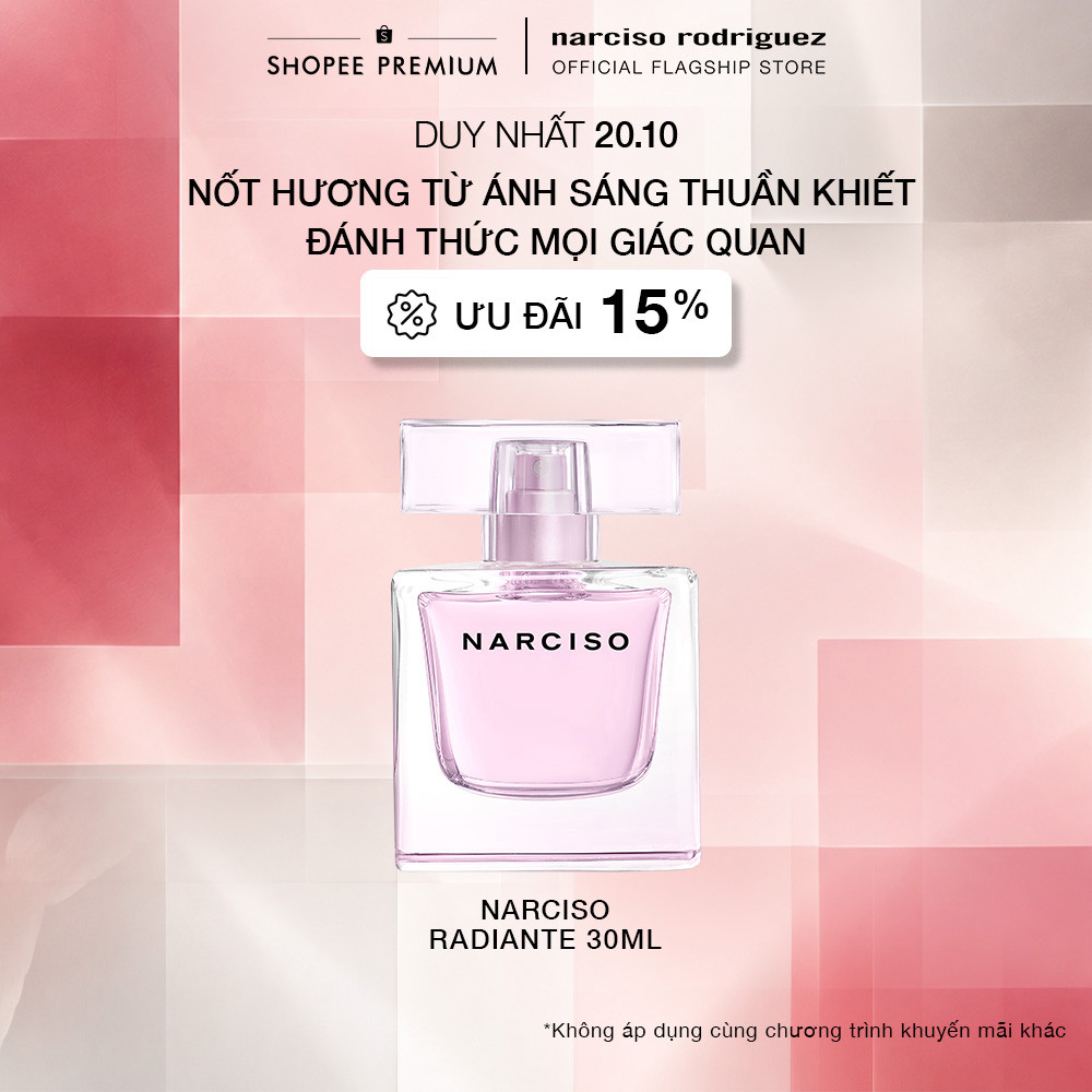 Nước Hoa nữ Narciso Rodriguez Narciso Eau De Parfum Radiante 30ml