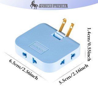 Onetimingfine 3 Trong 1 EU Cắm Nối Dài Xoay 180 Độ Sạc Chuyển Đổi Ổ Cắm VN