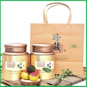 Trà Phổ Nhĩ Quýt Vân Nam Chính Hiệu (Tiểu Thanh Cam) hộp thiếc 250 gram