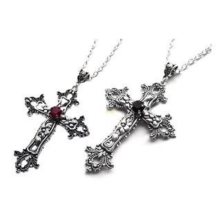 Mặt dây chuyền chữ thập phong cách Gothic vintage cho nữ