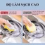 Miếng rửa chén bát, cọ xoong nồi hình tròn, 2 mặt 2 công dụng - tiện dụng, siêu bền