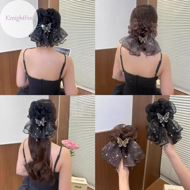 Nơ Lớn Kẹp Tóc Thanhh lịch và Thời trang - Phụ Kiện tóc Cho Các Nàng Công Chúa