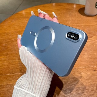 Vỏ silicon mềm chống sốc có bảo vệ ống kính Vỏ điện thoại bảo vệ camera hỗ trợ sạc không dây cho iPhone X XR XS Max ốp lưng mờ