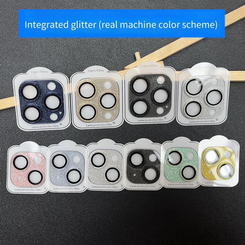 IPhone 17 Pro max Ống Kính Miếng Dán Bảo Vệ Lấp Lánh Tích Hợp Mắt Đại Bàng 16Promax Ống Kính Phim 15 Pro Kim Loại 14 Miếng Dán Điện Thoại Di Động