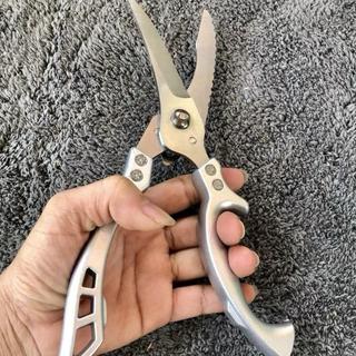 Kéo Cắt Gà Vịt Chuyên Dụng Kéo Cộng Lực Cắt Đồ Ăn Chất Liệu Thép Không Gỉ Chắc Chắn TVQ Store