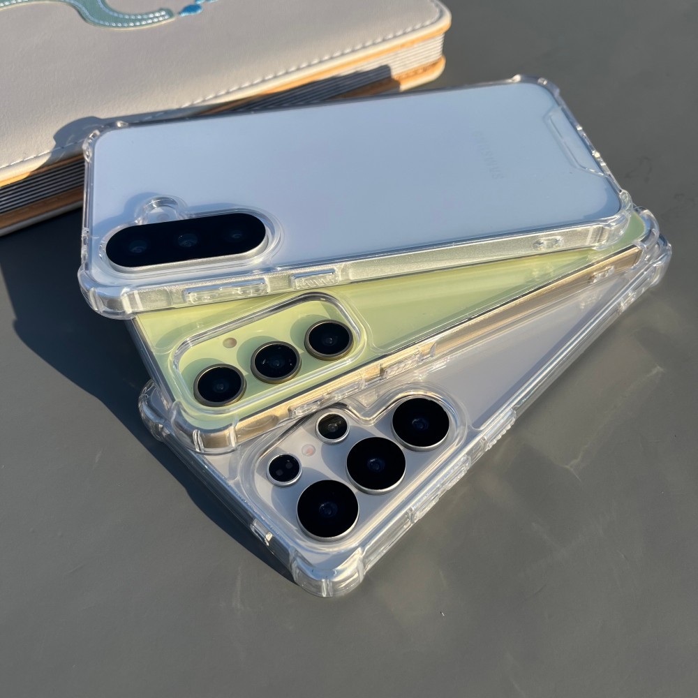 Ốp Điện Thoại Acrylic Trong Suốt Cho Samsung S25 S24 S23 Ultra Plus FE A56 A55 A17 A16 A54 A36 A35 A34 A25 A24 A23 A22 A21s A15 A14 A13 A12 A07 A06 A05s A33 A32 A31 A73 A53 A52s A51 A50S