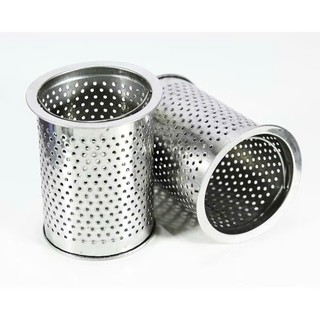 [Hình trụ] Dụng cụ lọc rác bồn rửa chén hình trụ, chất liệu inox - tiện dụng, siêu bền
