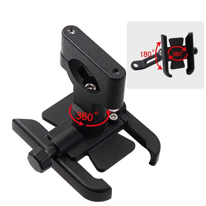 YAMAHA NVX 155 Giá đỡ điện thoại di động Xe đạp xe máy Hợp kim nhôm Giá đỡ điện thoại di động Xe đạp Giá đỡ điện thoại di động