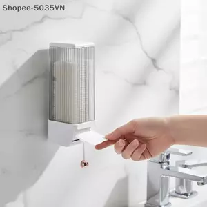 {AKIN} Dụng cụ sắp xếp miếng đệm bông phòng tắm tiết kiệm không gian 8-Pa Lắp đặt dễ dàng {a}