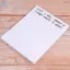 Ghi chú vui nhộn, Danh sách việc cần làm Notepad Văn phòng phẩm vui nhộn, Đồ dùng, Nhãn máy tính xách tay, Giấy dán để bàn 50 trang Độ cao, A