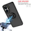 Dành Cho Xiaomi Poco X7 Pro Cứng Matte PC Chống Sốc Ốp điện thoại Cho PocoX7 Pro Pocco Poko Little X7Pro Vòng Giá Đỡ Ô Tô Từ Tính Ốp điện thoại