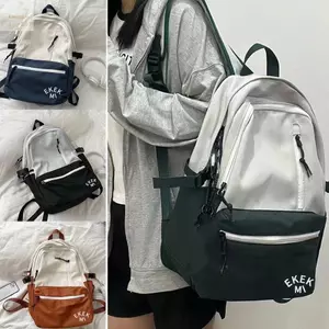 Ba lô đeo vai AWNGD, Túi đi học nữ sức chứa lớn hợp thời trang, Dây đeo có thể điều chỉnh Túi đeo chéo du lịch đa năng thông thường