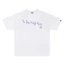 Chất lượng cao 001619Phong Cách BAPE SS26 Màu Trơn In Chữ Họa Tiết Cổ Tròn Tay Ngắn Áo Thun Nam Nữ Cùng Phong Cách