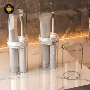{TB & Bag} 1 Chiếc Bàn Chải Đánh Răng Di Động Cốc Chống Bụi Phòng Tắm Hộp Đựng Kem Đánh Răng Hộp Bảo Quản Hộp Tổ Chức Đồ Vệ Sinh Du Lịch Cốc Bảo Quản.